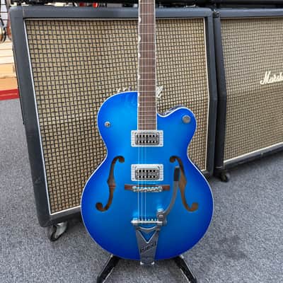 Gretsch G6120T-HR Brian Setzer Signature Hot Rod 2019 - Candy Blue Burst image 2