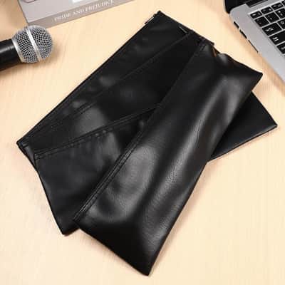 Microphone Storage Case Microphones Pouch Hard Case Portable Microphone Bag Shockproof Vocal Microphone Protector Mic Outdoor Travel Case 4pcs image 3