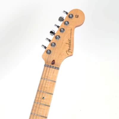 2000 Fender Showmaster FMT Custom Shop - Bing Cherry Transparent - Carved Flame Top Strat - COA and Case image 16
