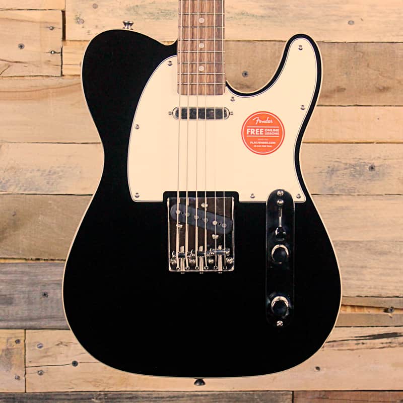Squier Classic Vibe Baritone Custom Telecaster (2022, Black) image 1