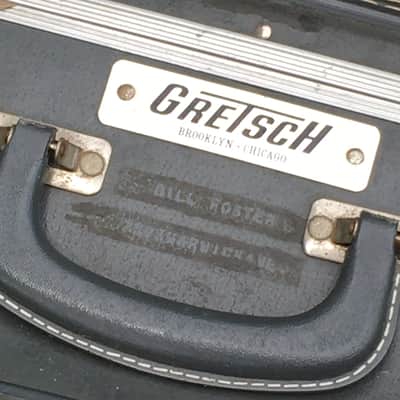 Vintage Made In USA Gretsch Brooklyn 1960s/70s Hard Snare Drum Case Luggage Rare image 3