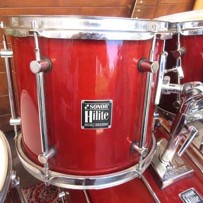 SONOR Hilite Red Maple, 1990s. image 5