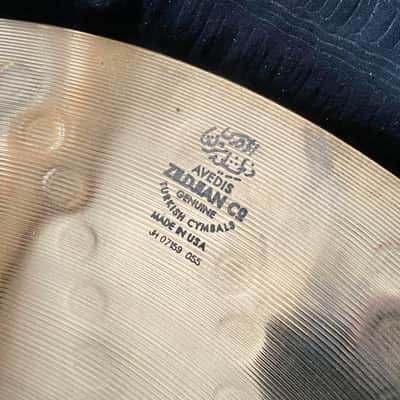 Zildjian 18" Z Custom Medium Crash (Repaired) - 1642g image 2