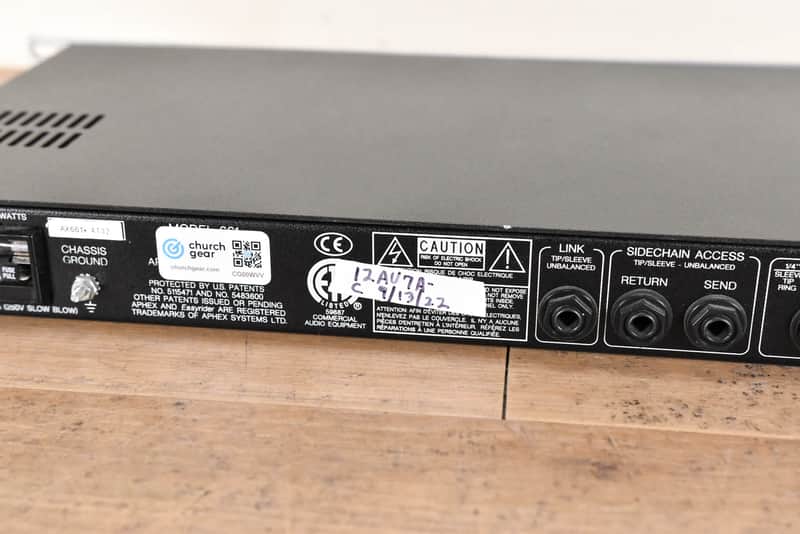 Aphex 661 Expressor Single-Channel Valve Compressor (church | Reverb