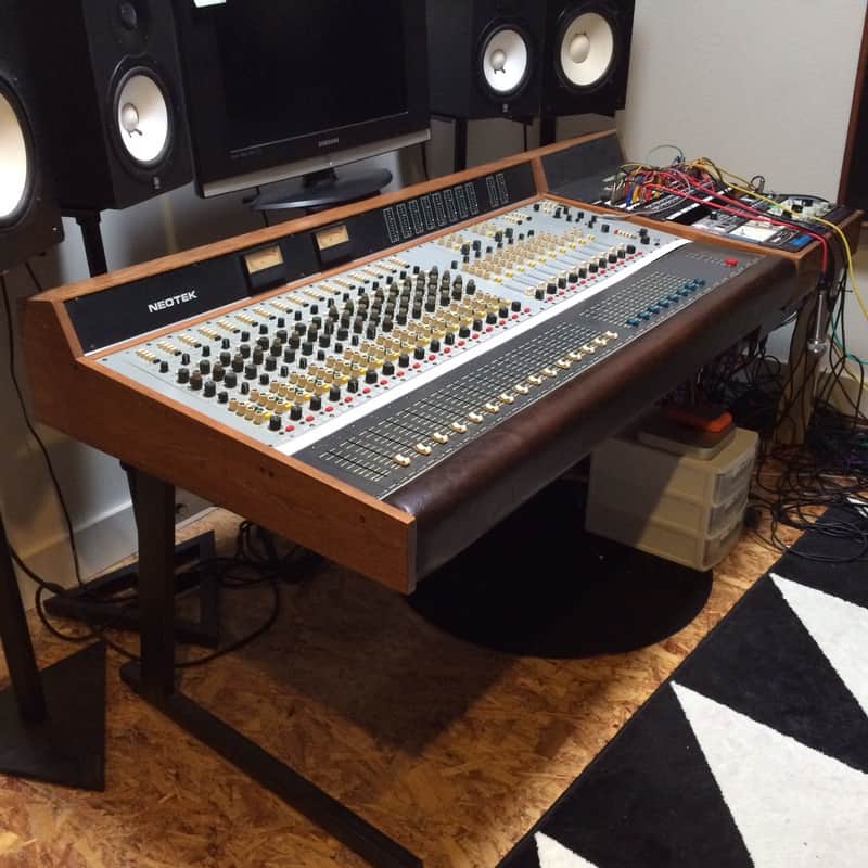 Vintage analog Neotek Series 1 16 x 8 x 2 recording console | Reverb