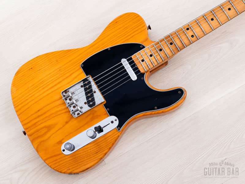1976 Fender Telecaster Butterscotch Vintage Guitar 100% Original w/ Case image 1