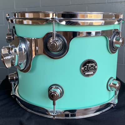 DW Performance Series 9x12" Rack Tom in Satin Mint Green Lacquer (Rm4) image 3