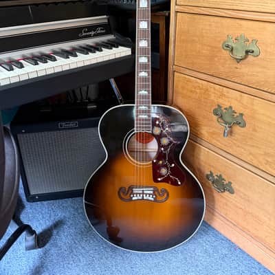 Gibson J200 1958 reissue vintage sunburst 2003 - Vintage sunburst image 1