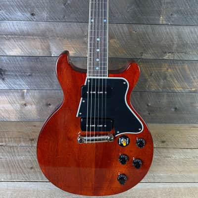Epiphone Inspired By Gibson Custom 1960 Les Paul Special DC - Cherry Red 26011520951 image 6