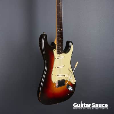 Fender Stratocaster Original Vintage Slab Board 1961 Sunburst (COD 1965VG) image 5