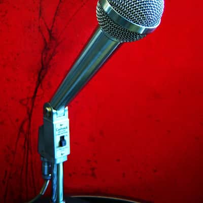 Vintage 1960's Calrad DM63 dynamic omni-directional microphone Dual Z / Hi Z harp mic w accessories Olson Lafayette image 7