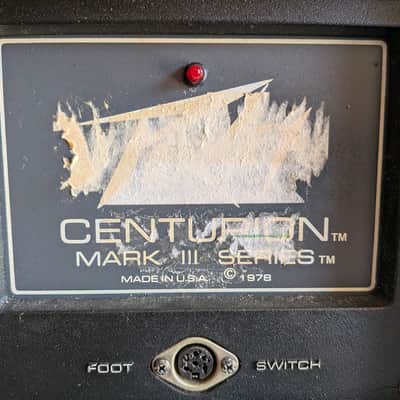 Peavey Centurion Mark III Series 260C 130-Watt Bass Head Late 1970s - Black image 2