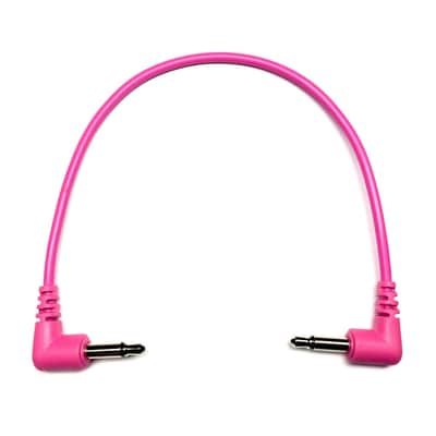 Tendrils Cables Right Angled Eurorack Patch Cable (15cm - Magenta) 6 Pack image 1