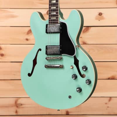 Gibson PSL 1964 ES-335 Ultra Light Aged - Kerry Green Two Tone-130645 image 3