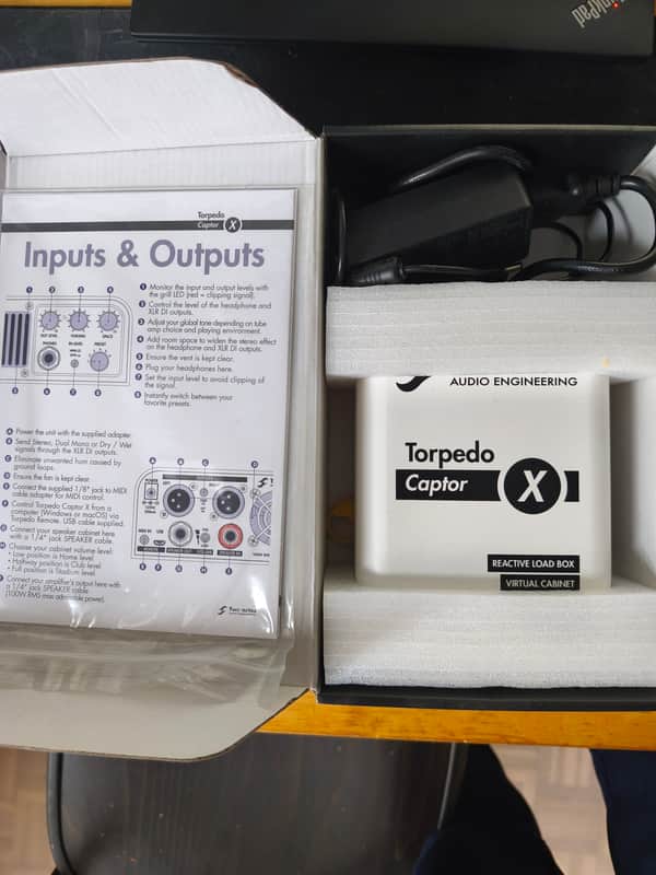 Two Notes Torpedo Captor X 8ohm Stereo Reactive Load Box / Attenuator image 1