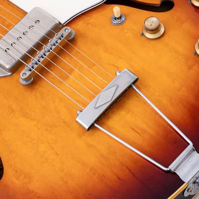1991 Epiphone Casino Vintage Guitar Sunburst Pre-Elitist, Near-Mint w/ Case, Japan Terada image 9