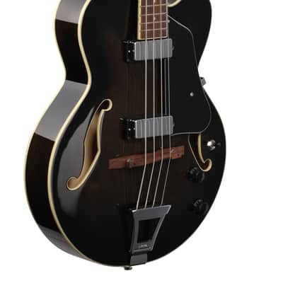 Ibanez Artcore AFB200 Bass Guitar Trans Black Sunburst image 9