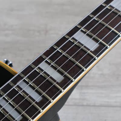 1974 Greco Japan EG-380B Les Paul Custom w/Bareknuckles (Ebony) image 8