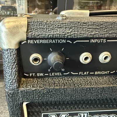 Marlboro 130A 1x8" Solid State Guitar Combo Amplifier w/Reverb- USA made late 1970's -1980's image 4