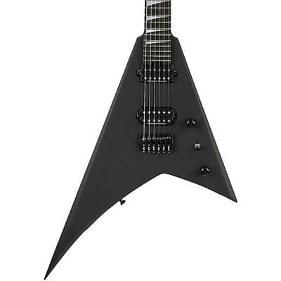 Jackson American Series Rhoads RR24 HT Electric Guitar. Ebony Fingerboard, Satin Black image 1