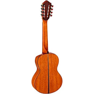 Ortega Traditional Series - Made in Spain Solid Top Thinline Acoustic-Electric Classical Guitar w/ Bag image 2