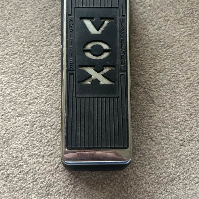 1994 – 2006 Vox V847 Wah Black / Chrome
