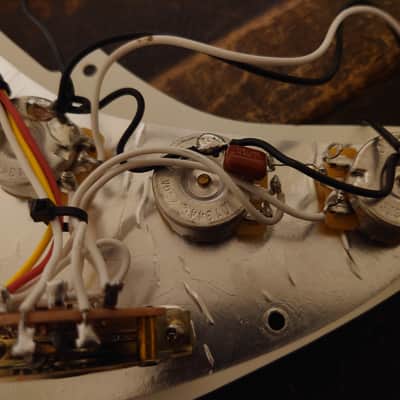 Fender Tex Mex Stratocaster Pickups Loaded Pickguard image 5