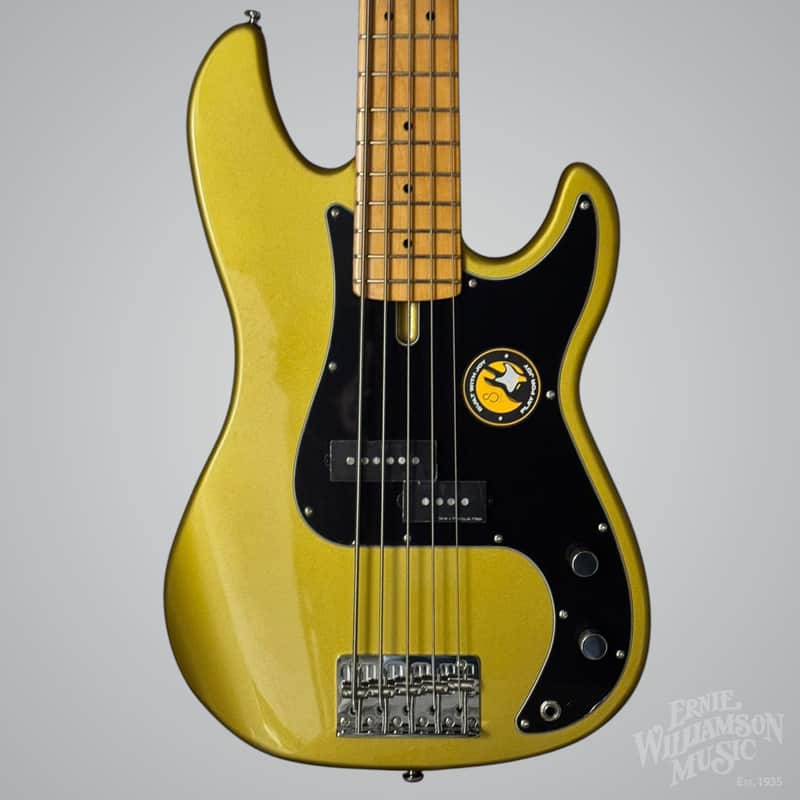 Sire Marcus Miller P5: 4-String Bass Guitar, Maple Fingerboard, Metallic Gold image 1