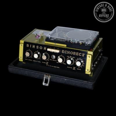 (Video) *Serviced* c.1966 Binson Echorec 2 Model T7E | Vintage Analog Echo Delay Decay Swell Repeat Reverb Unit | Gold Mod T7E Made in Italy image 24