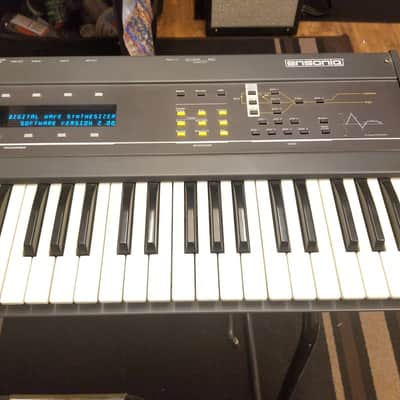 Ensoniq ESQ-1 Vintage 61-Key Wave Synthesizer w/Case & Stand (Tested & Working) image 3