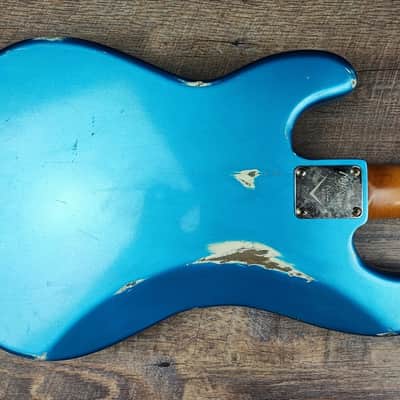 MyDream Partcaster Custom Built - Heavy Relic Lake Placid Quarter Pound image 10