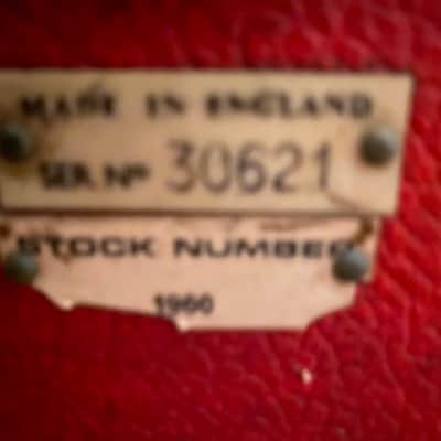 Immagine Vintage 1971 Marshall 1960A 4x12" Angled Guitar Speaker Cabinet 1964 - 1979 - Red - 3