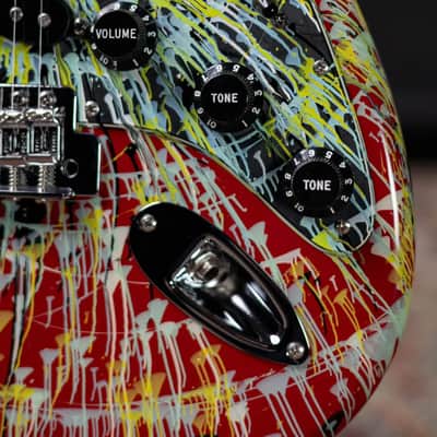 2003 Fender Special Edition Splatter Stratocaster Electric Guitar - Dakota Red with Gig Bag - Used image 11