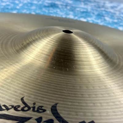 30 YEARS OLD CLEAN 18” Zildjian A THIN Crash 1367g image 6