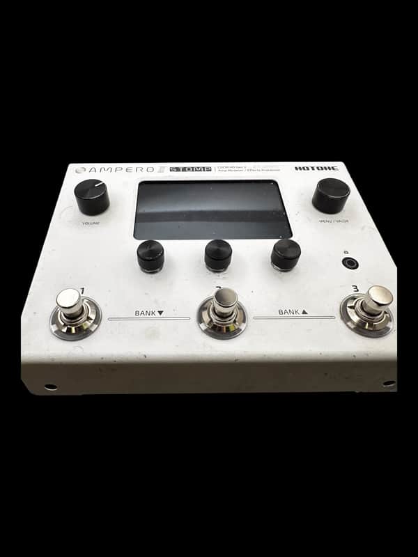 Hotone MP-300 Ampero II Stomp Amp Modeler / Effects Processor 2021 - Present - White X5636 image 1