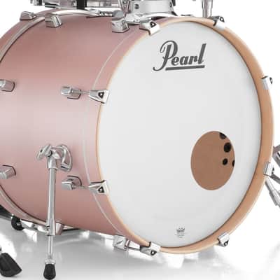 Pearl Decade Maple 22x18" Bass Drum Rose Mirage Lacquer #849 w/BB-300 Tom Bracket | NEW | Authorized Dealer image 1