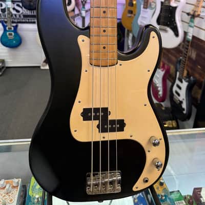 Squier Precision Bass, Satin Black Made In Korea - Pre Owned image 2