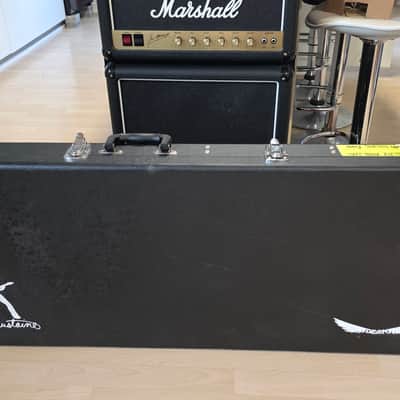 Dave Mustaine's Personal Dean Punk Zero MEGADETH Tour Stage Played Signature 1H Electric Guitar Artist Owned Signed Custom Explorer Pre-Gibson Era image 19