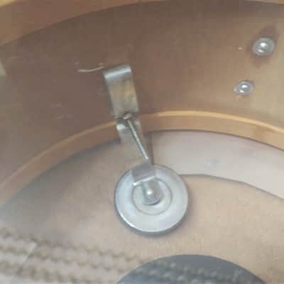 Raven Snare Drum 1960's Blue Sparkle w/Slingerland Snare Throw image 14