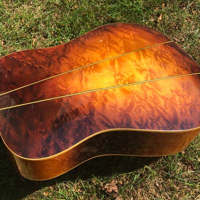 Vintage Alvarez 5031 Dreadnought Acoustic Guitar & Case image 7