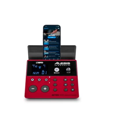 Alesis - Nitro Pro Eight-Piece PRO Electronic Drum Kit with Mesh Heads and Bluetooth image 8