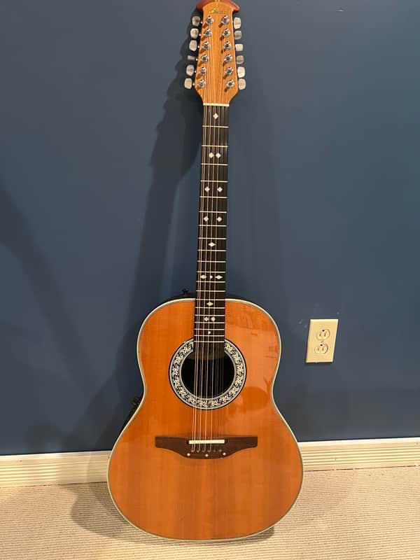 Ovation 1755 Custom Balladeer 12-String 1987 - 1993 - Natural image 1