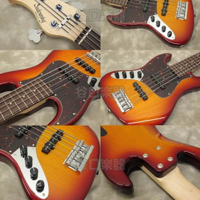 Sadowsky Metroline RV5-Lefty (Dark Cherry Burst) image 3
