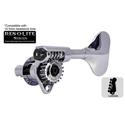 GOTOH GRL510M-9 Res-o-Lite Open Gear Bass Tuner Molded, Black, 5L image 1