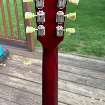1991 Gibson Les Paul Studio with Ebony Fretboard 1990 - 1995 - Wine Red image 6