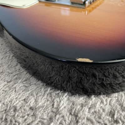 Fender Standard Telecaster 2012 Sunburst MIM Maple Fretboard Guitar + Gig Bag image 5