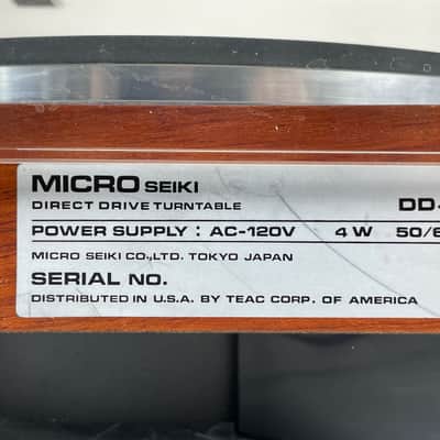 NOS Micro Seiki DD-40 Direct Drive Turntable w/ Shure V 15 Type IV Cartridge image 20