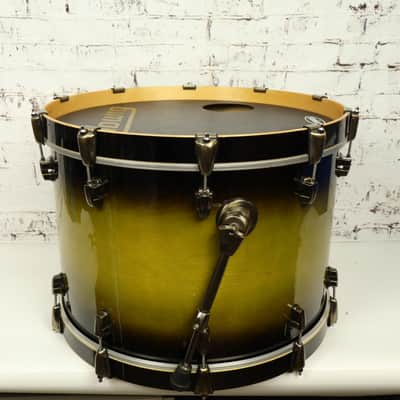 Ludwig Pro Beat Epic Series 4-Piece Drum Kit Olive Green Burst (24/13/16/18) image 9