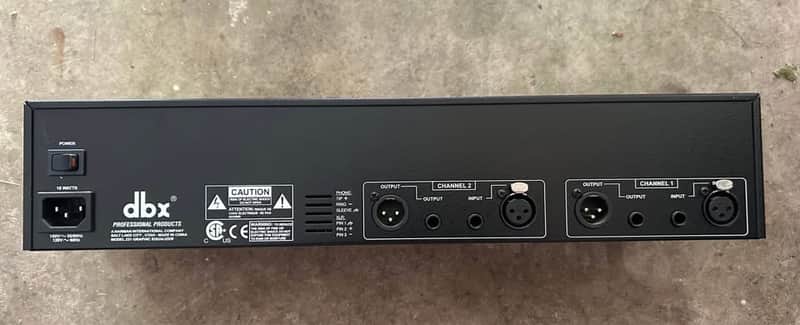 dbx 231 Dual Channel 31-Band EQ 2000s - Black image 1