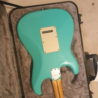 2023 Fender Ltd. Edition American Professional II Stratocaster Sea Foam Green Excellent condition image 7